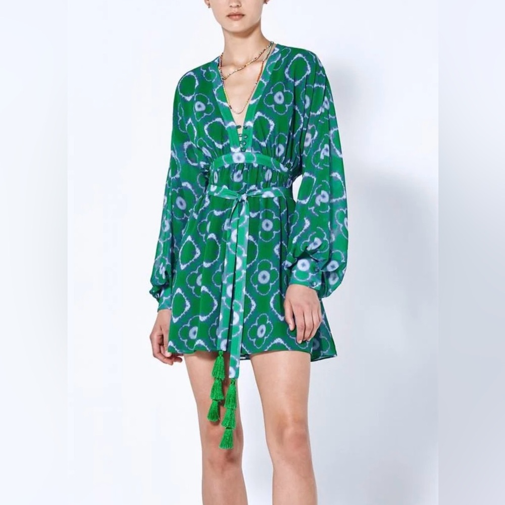 Alexis Luss Belted Mini Dress